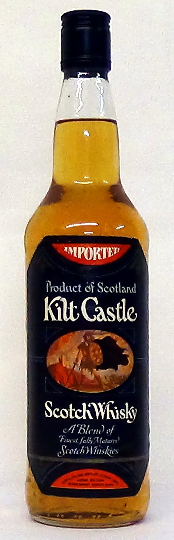 1980s Kilt Castle Scotch Whisky