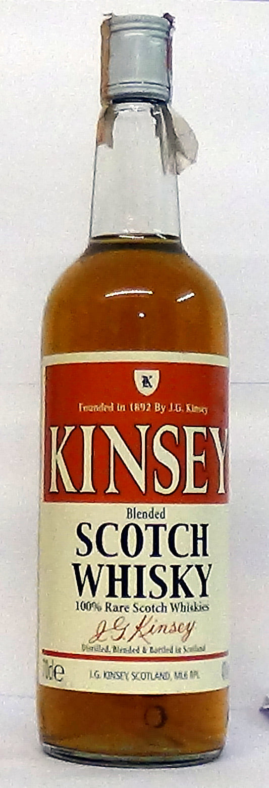 1980s Kinsey Blended Scotch
