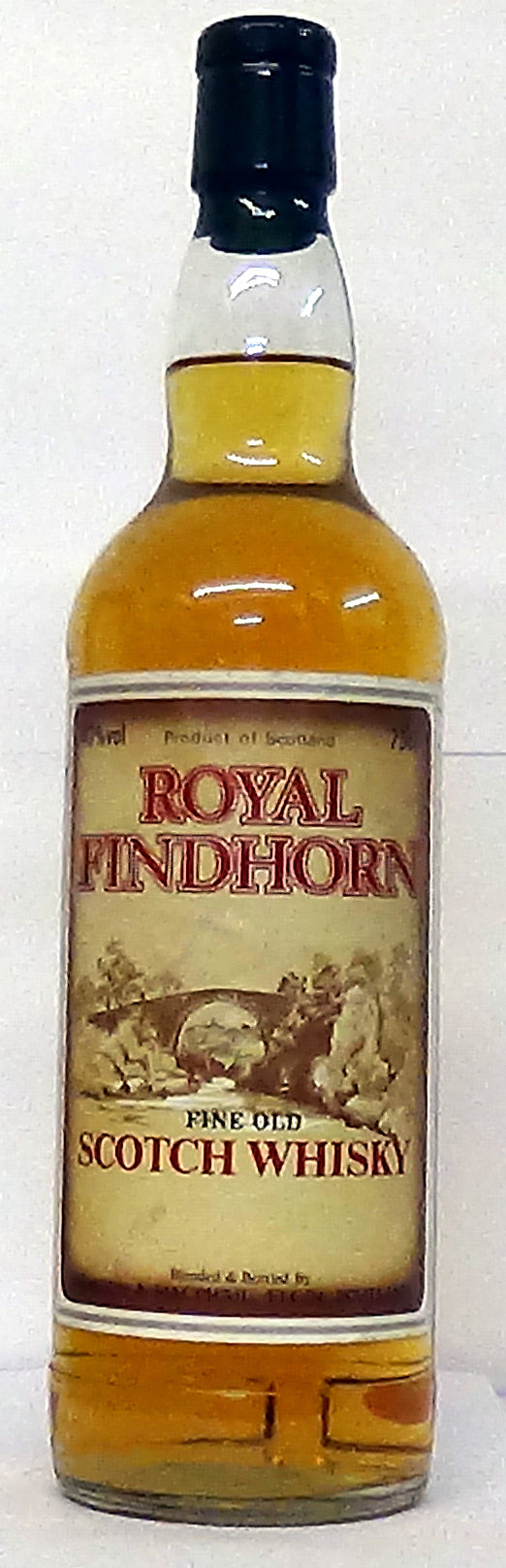 1980s Royal Findhorn Fine Old Scotch