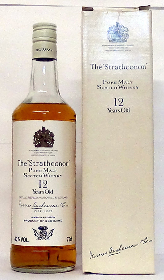 1980s Strathconon Pure Malt 12 Year Old