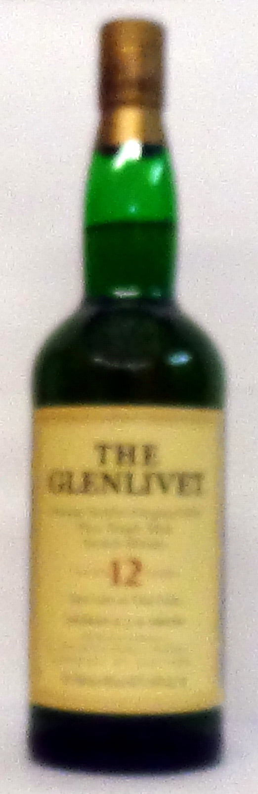 1980s The Glenlivet George Smith's Original 1824 Pure Single Malt Scotch Whisky Aged 12 Only in Oak Casks, 40% vol, 700 ml