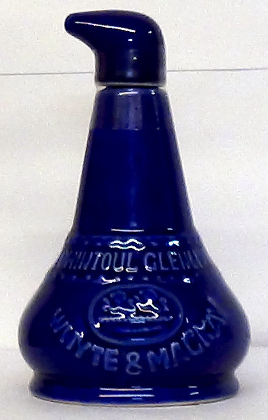 1980s Tomintoul Glenlivet Whyte & Mackay Tomintoul 12 year old 37.5cl porcelain pot still decanter