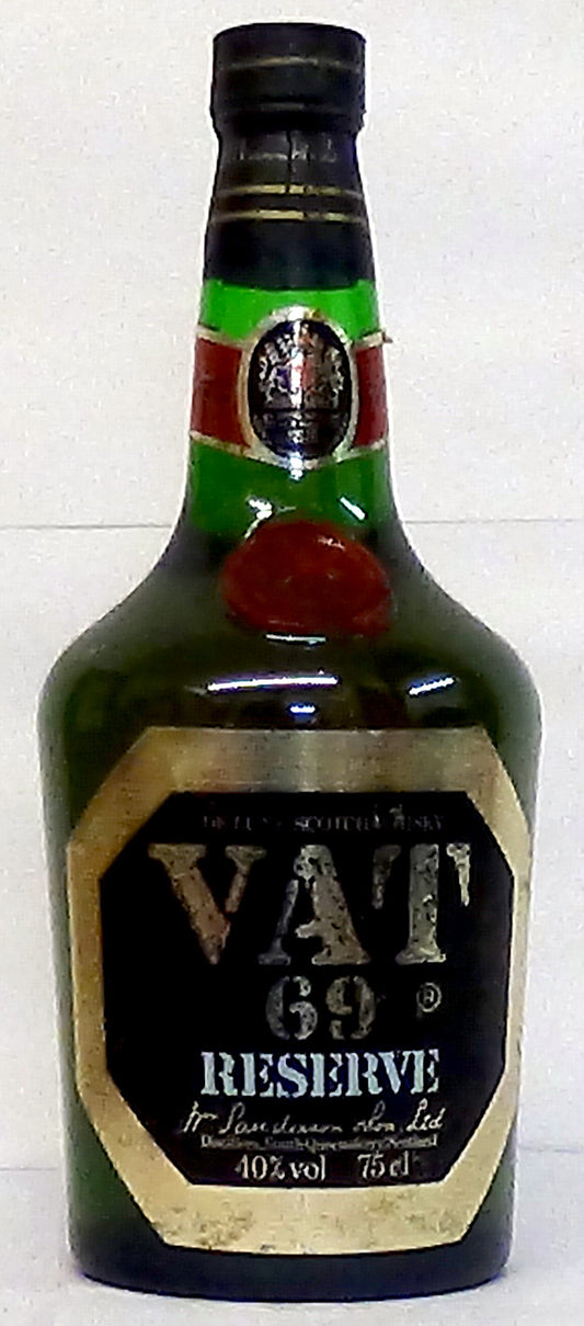 1980s Vat 69 Reserve