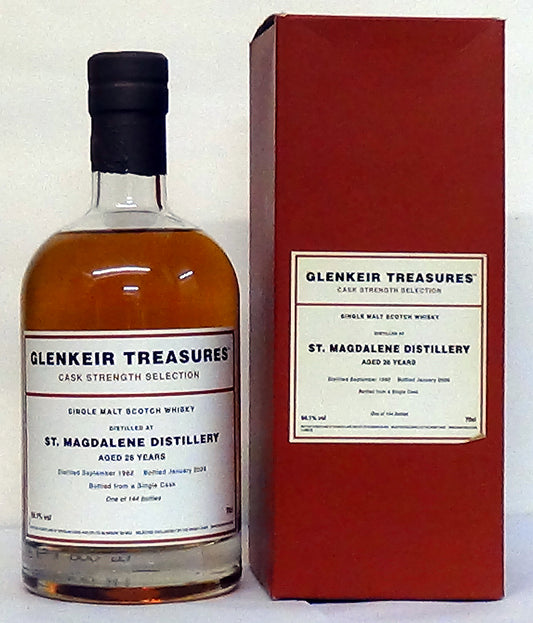 1982 St. Magdalene “ Glenkier Treasures” Cask Strength Selection 26 Year Old 59.1% Vol