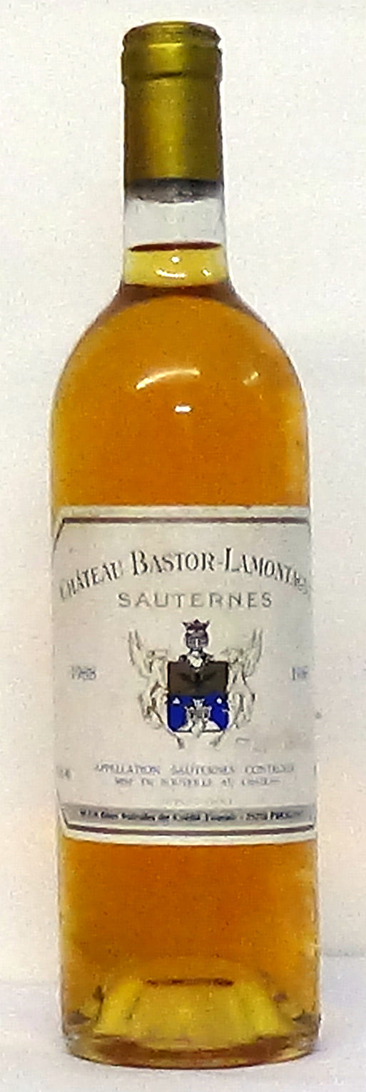 1988 Chateau Bastor-Lamontagne. Sauternes