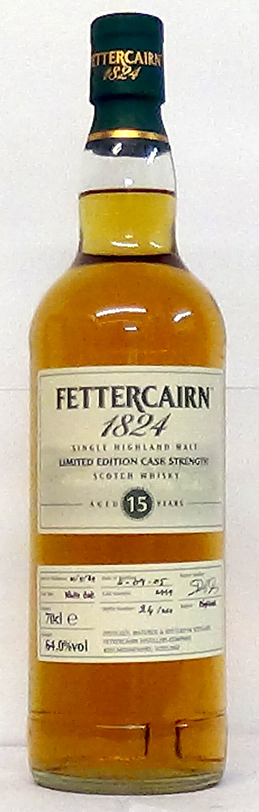1989 Fettercairn 15 Year Old Cask Strength