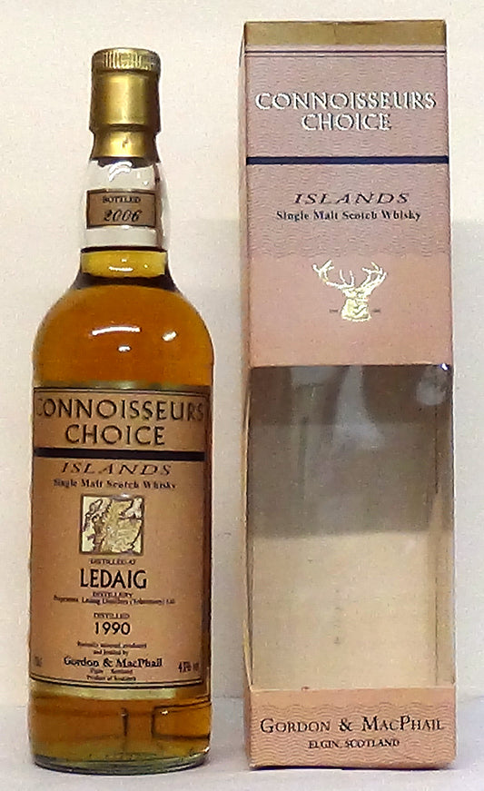 1990 Ledaig Bottled 2006 Connoisseurs Choice Gordon & MacPhail