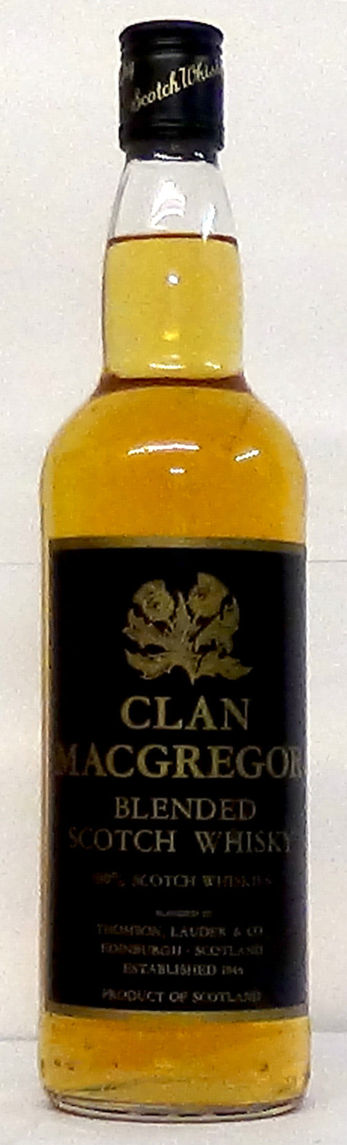 1990s Clan Macgregor Blended Scotch