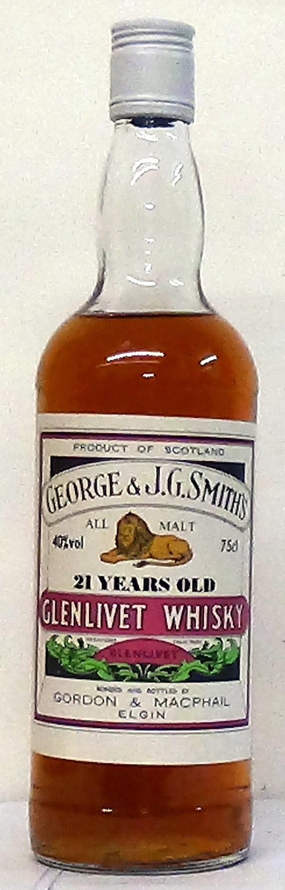 1990s Glenlivet 21 old Gordon & MacPhail