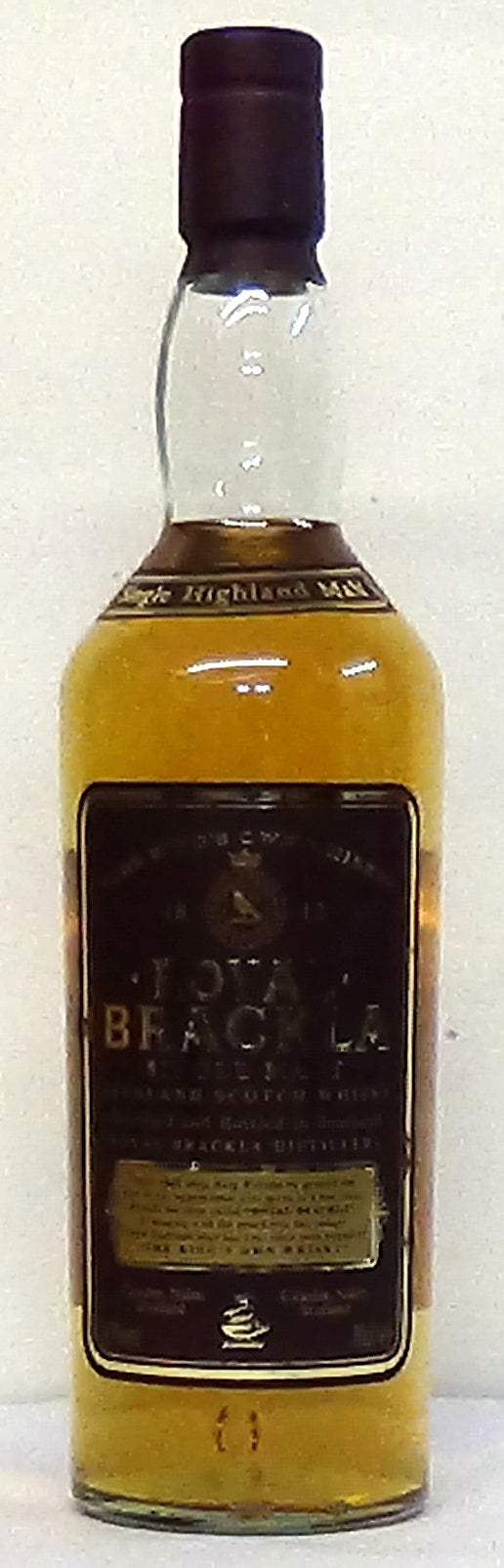 1990s Royal Brackla “The Kings Own Whisky”