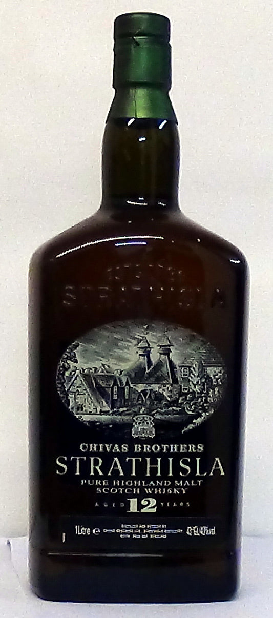 1990s Strathisla 12 Year Old Highland Malt 1 Litre Scotch Whisky