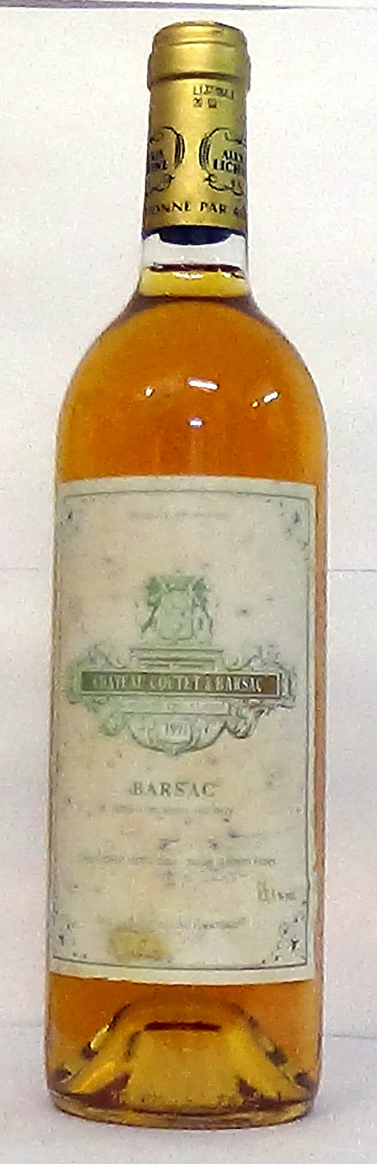 1991 Chateau Coutet à Barsac 1er Cru Classé