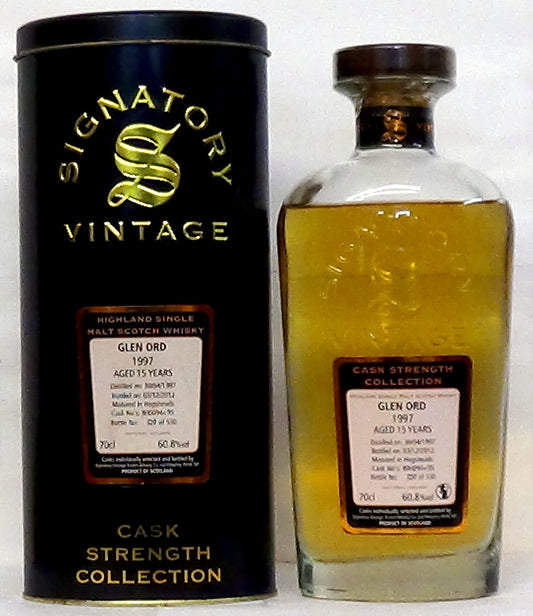 1997 Signatory Vintage Cask Strength Collection Glen Ord Single Malt