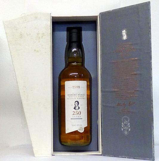 1998 Robert Burns Arm Single Malt 250th Anniversary Edition