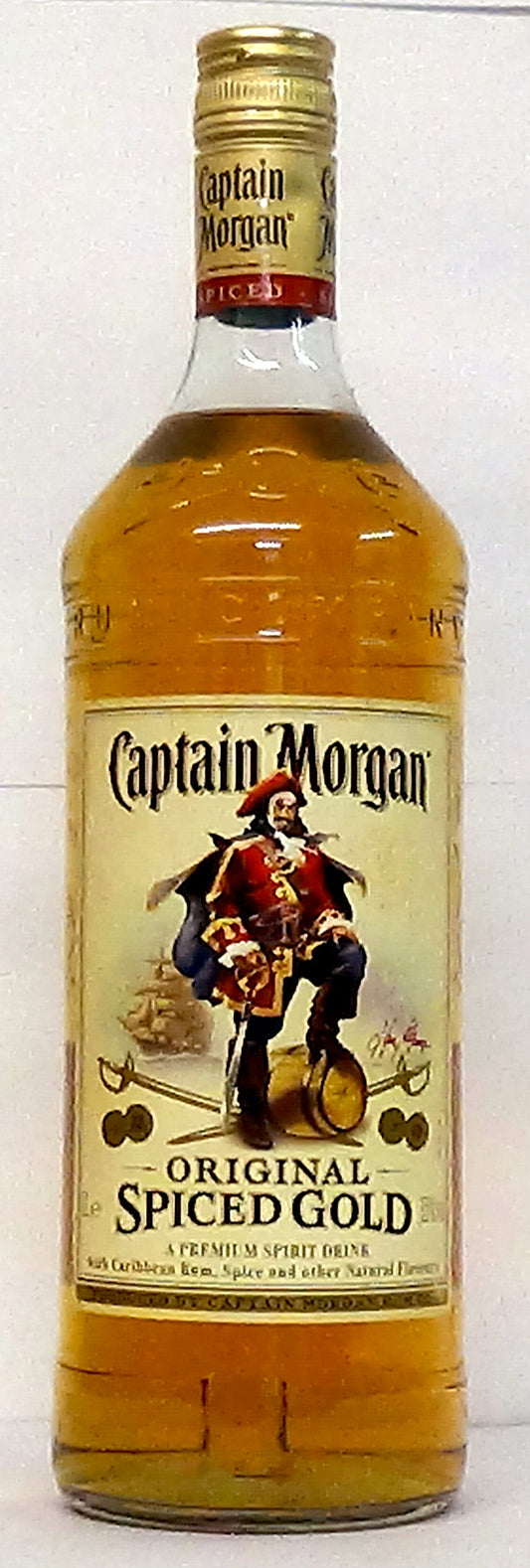 2000s Captain Morgan Original Spiced Gold 1 Litre