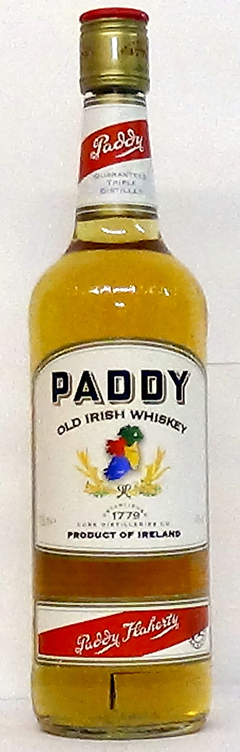 2000s Paddy Old Irish Whisky