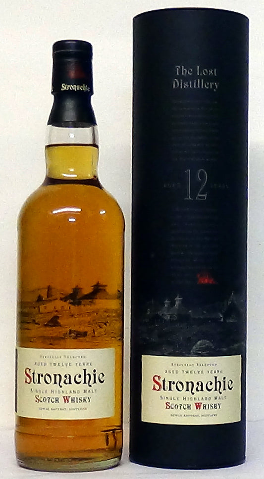 2000s Stronachie 12 Years Old - The Lost Distillery 70cl / 43% ABV