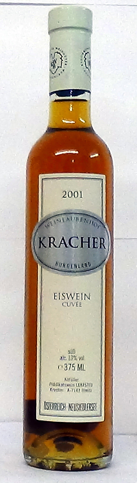 2001 Weinlaubenhof Alois Kracher Zweigelt Eiswein, Neusiedlersee, Austria