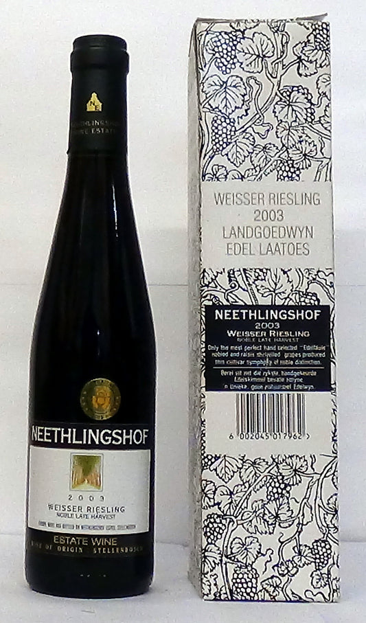 2003 Neethlingshof Weisser Riesling Noble Late Harvest South Africa