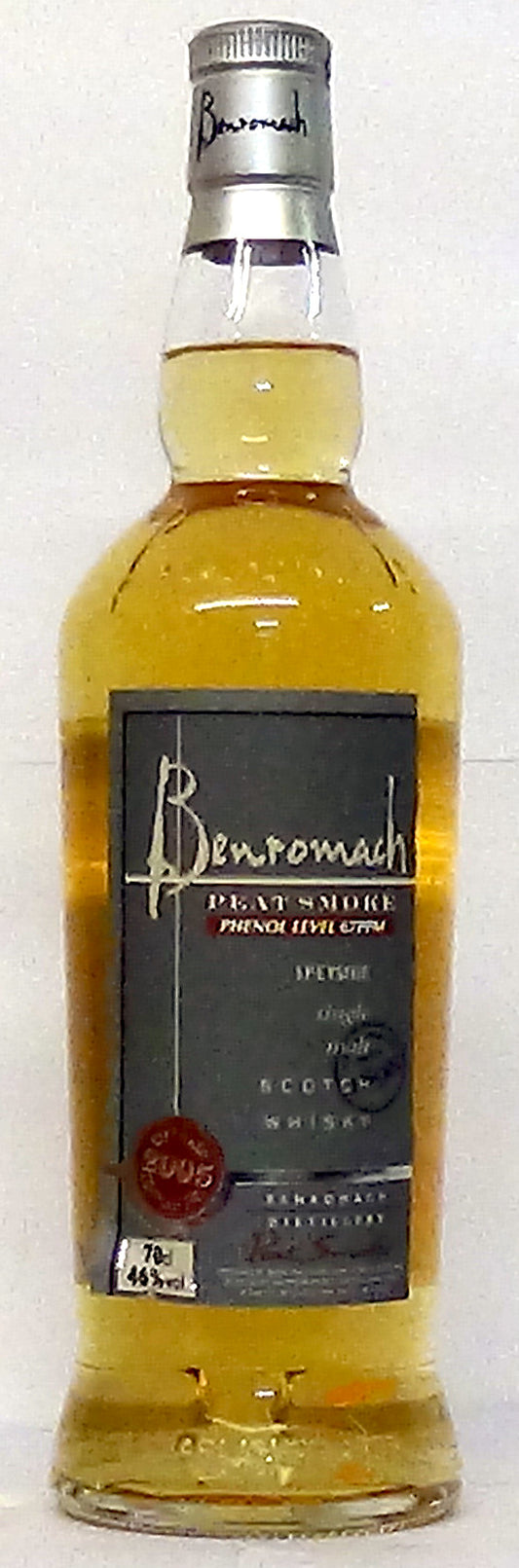 2005Benromach Peated Smoke 67ppm 9 Year Old