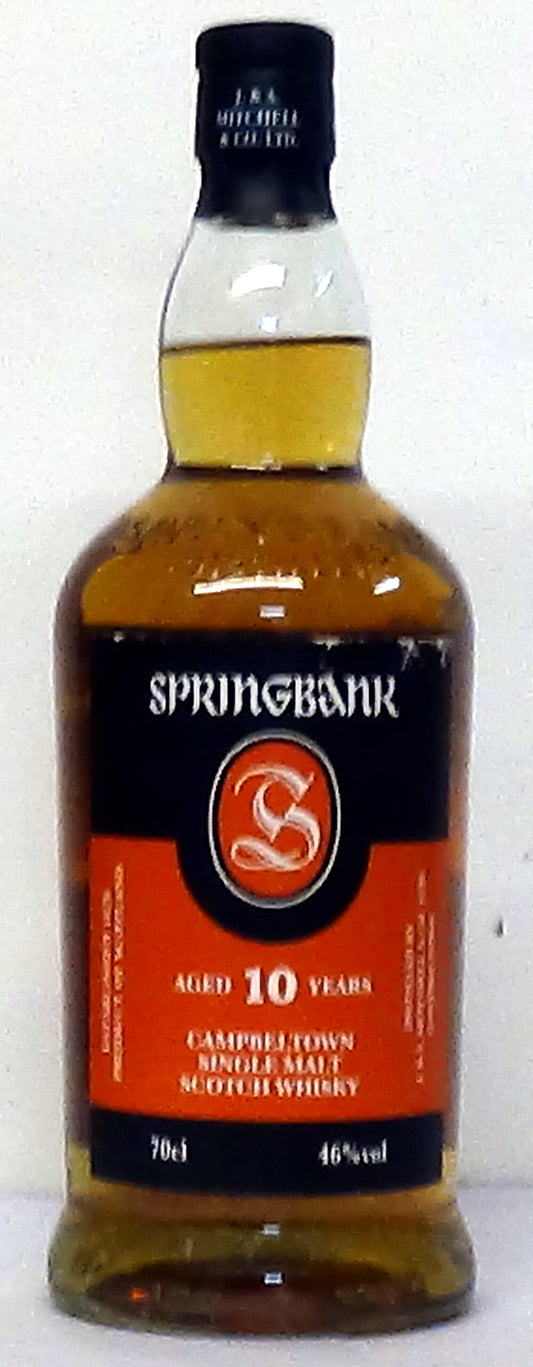 2010s Springbank 10 Year Old 46% Abv
