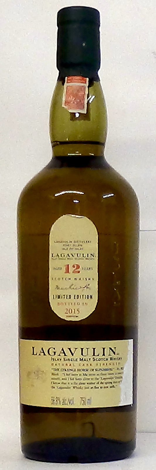 2015 Lagavulin 200 Years Anniversary Limited Edition 12 Year Old Single Malt Scotch Whisky, Islay, Scotland