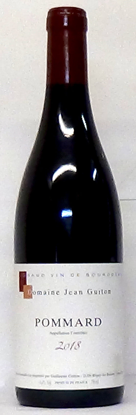 2018 Domaine Jean Guiton Pommard, Cote de Beaune