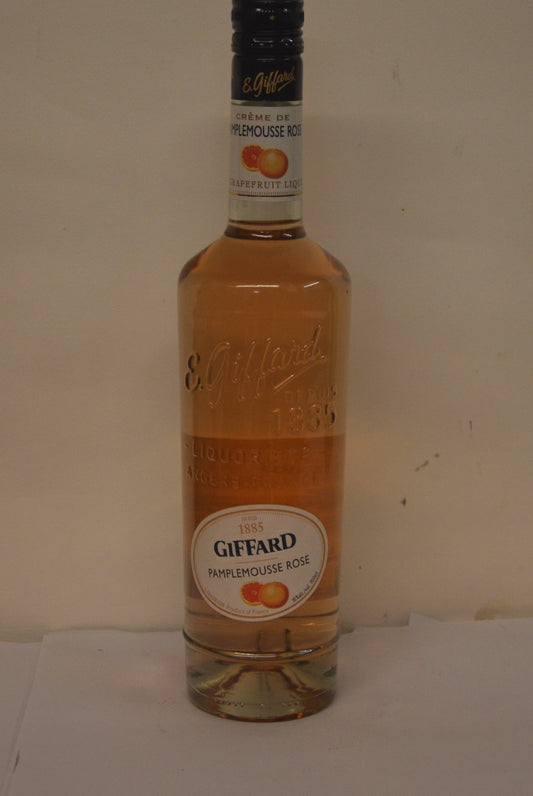 Giffard Crème Pamplemousse Pink Grapefruit Liqueur
