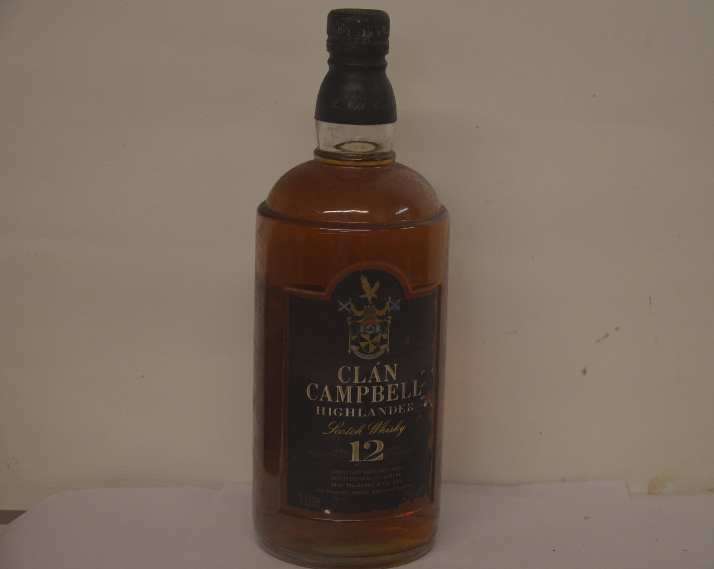 1990s Clan Campbell Highlander 12 yo  43% 1 Litre