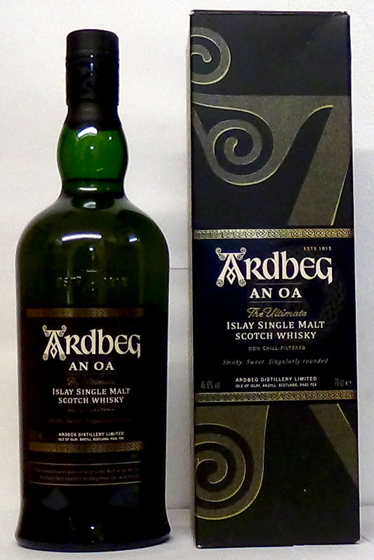 Ardbeg ‘An Oa’ Single Malt Scotch Whisky – Islay, Scotland (46.6% ABV)