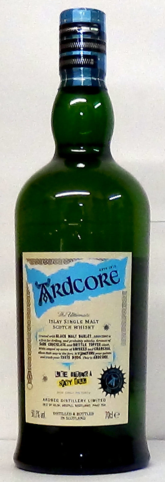 Ardbeg Ardcore – Committee Release (2022) Islay  46% ABV (Committee Strength) • Roasted Black Malt