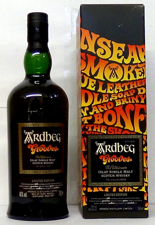 Ardbeg Grooves Single Malt Scotch Whisky, Islay, Scotland