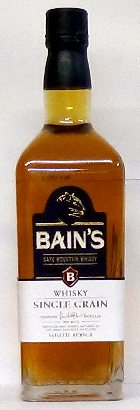 Bain's Cape Mountain Single Grain Whisky, Wellington, South Africa