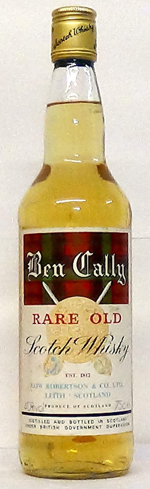 Ben Cally Rare Old Scotch