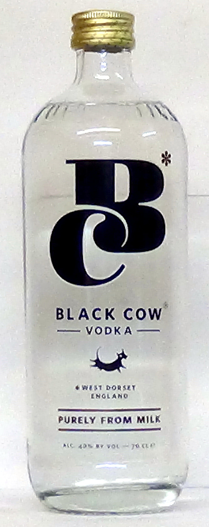 Black Cow 'The Gold Top' Pure Milk Vodka, England