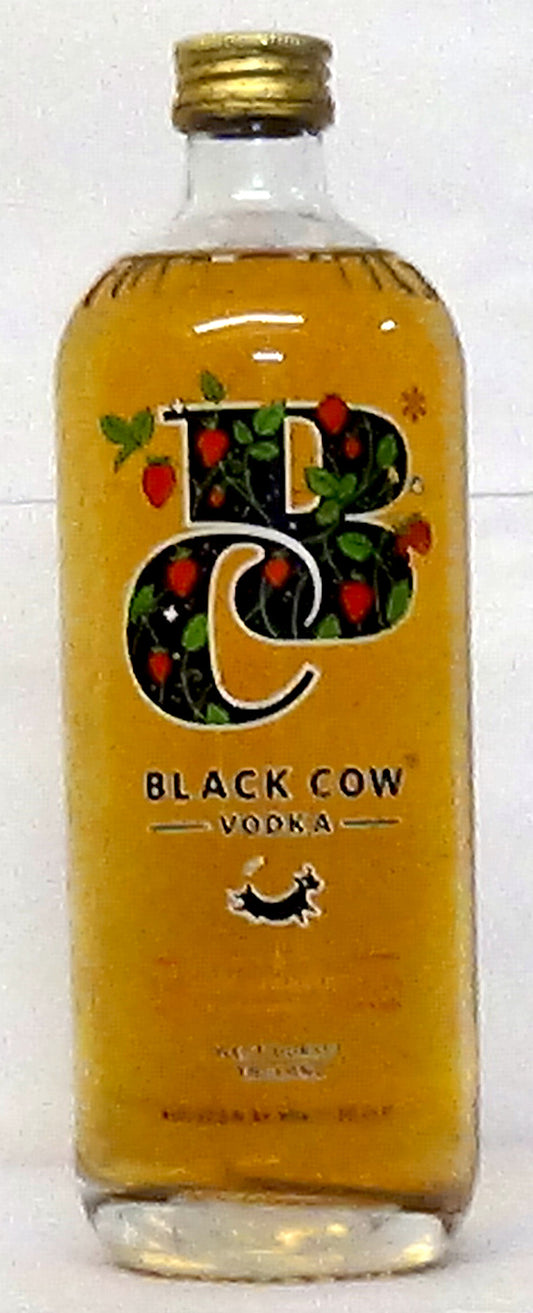 Black Cow Vodka and English Strawberries