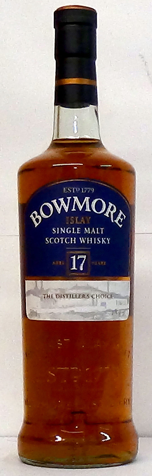 Bowmore 17 Year Old The Distiller’s Choice Single Malt Scotch Whisky, Islay