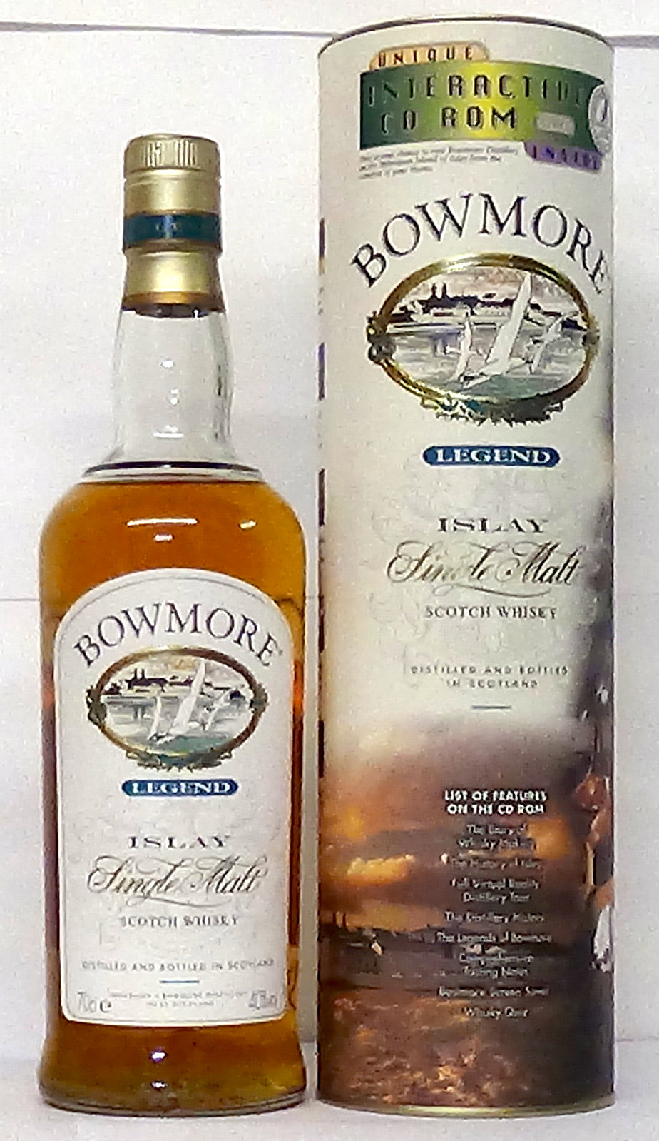 Bowmore Single Malt Islay Whisky Legend 1990s