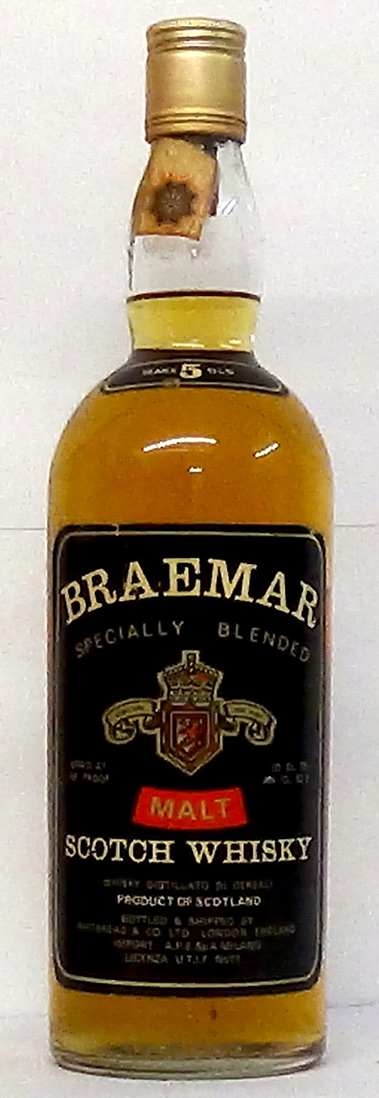 Braemar 5 Year Old Specially Blended Malt