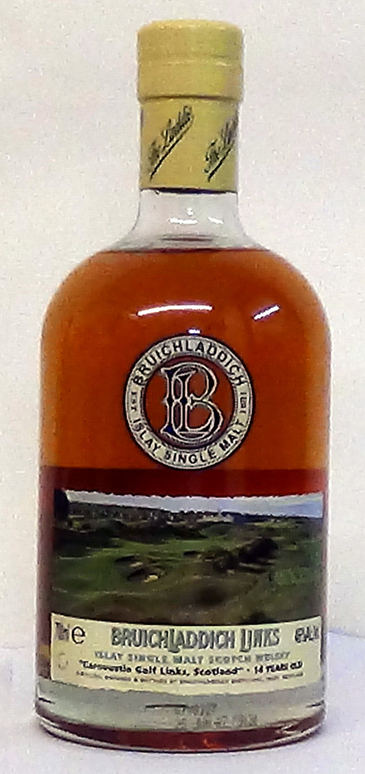 Bruichladdich Links 'Carnoustie Gold Links, Scotland' 14 Years, Islay Single Malt Scotch Whisky, 46% vol, 700 ml
