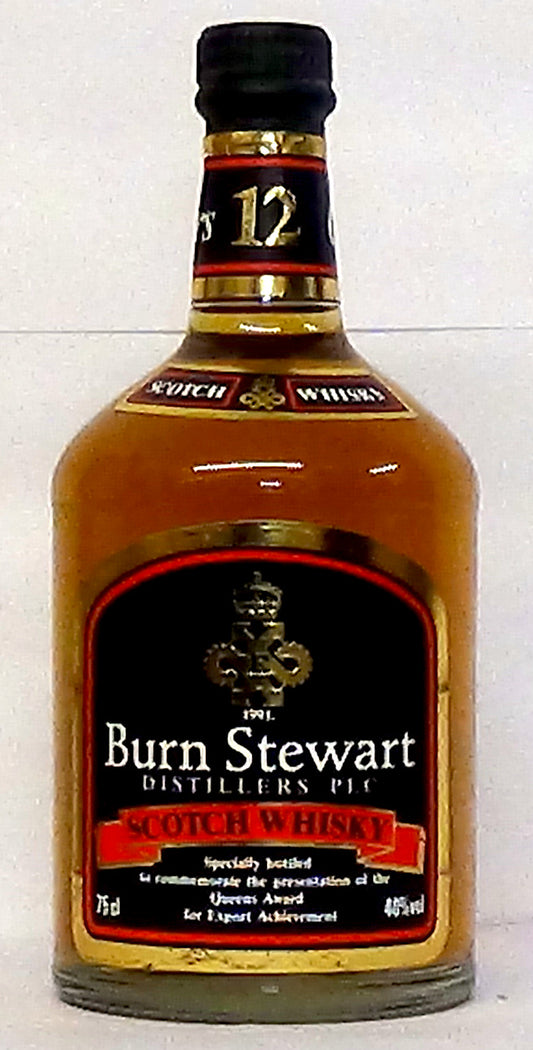 Burn Stewart 12 Year Old De Luxe Blended Scotch Whisky