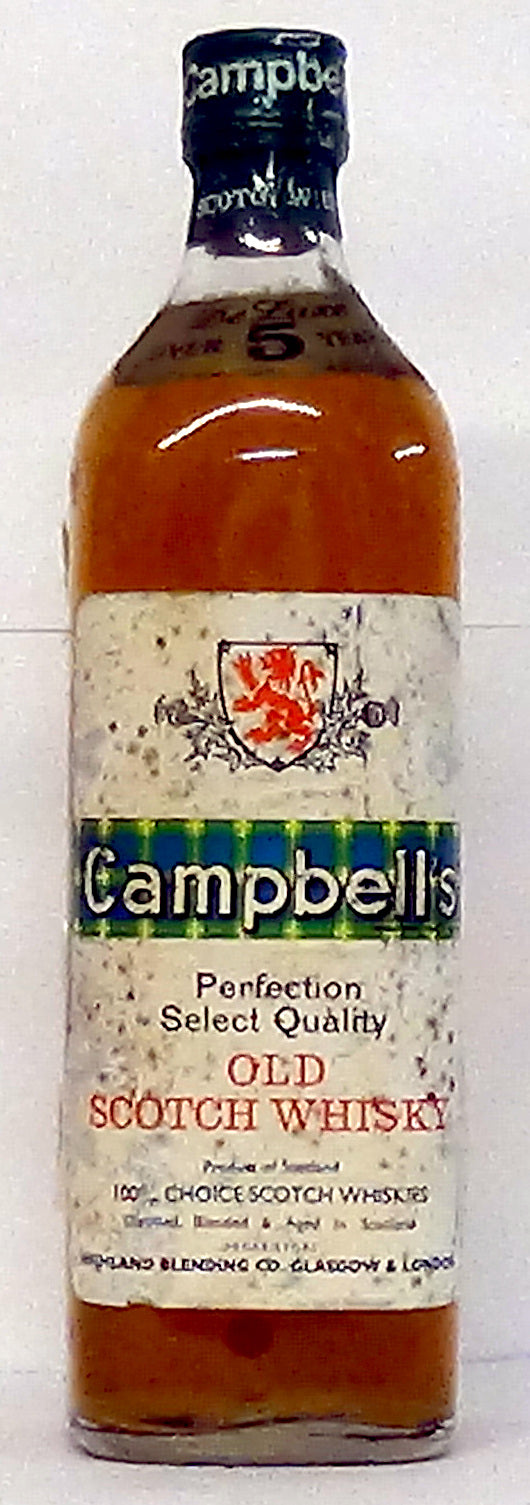 Campbell’s Over 5 Years DeLuxe Blended Scotch Whisky