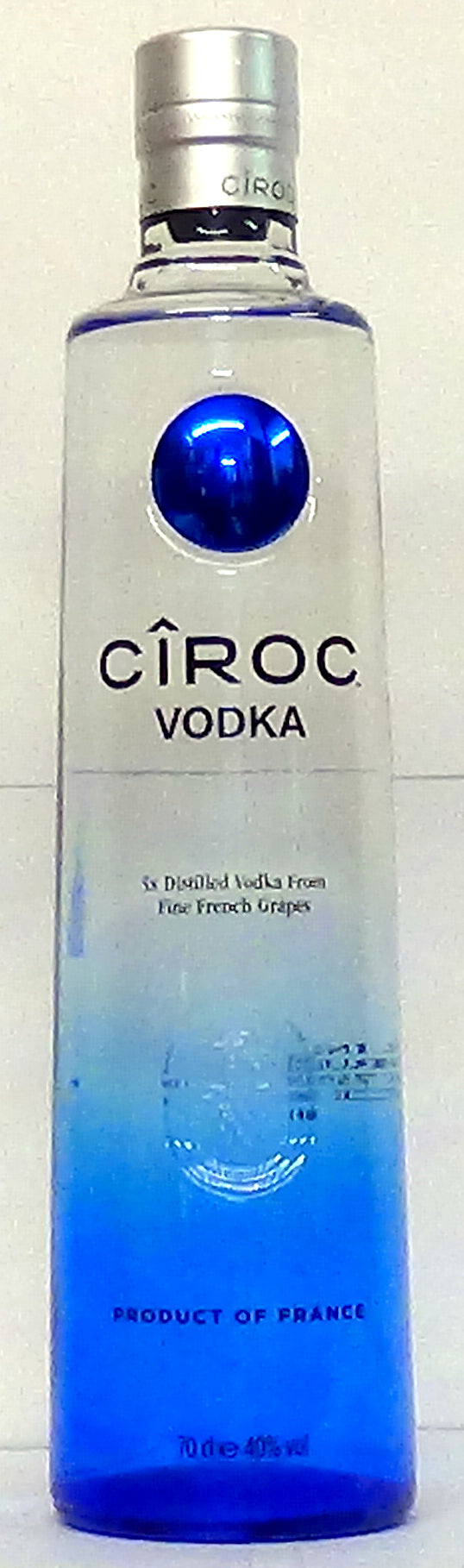 Ciroc Vodka 5 x Distilled From Fine French Grapes