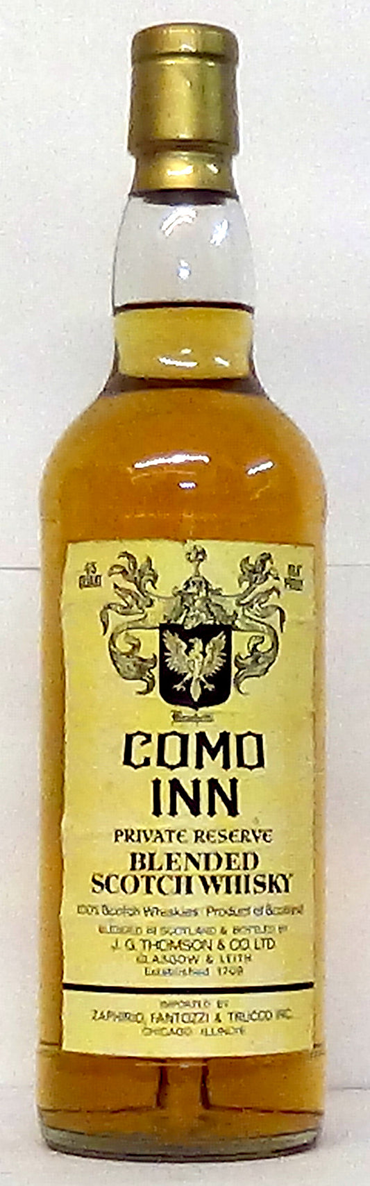 Como Inn Private Reserve Blended Scotch ⅘ Quart