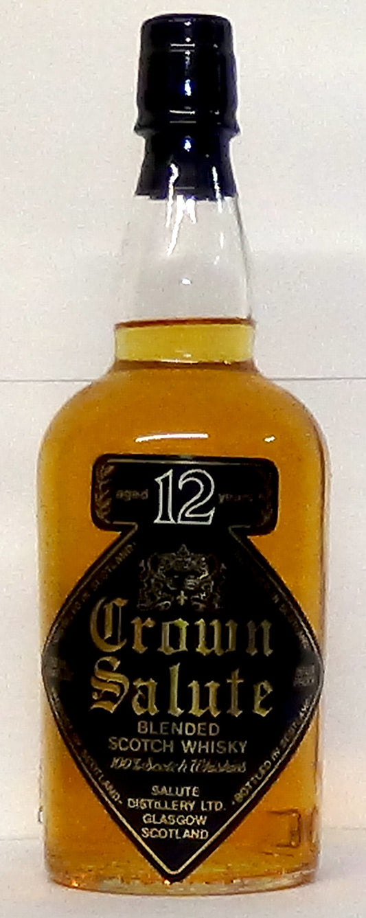 Crown Salute 12 Year Old Blended Scotch 26 ⅔ Fl oz