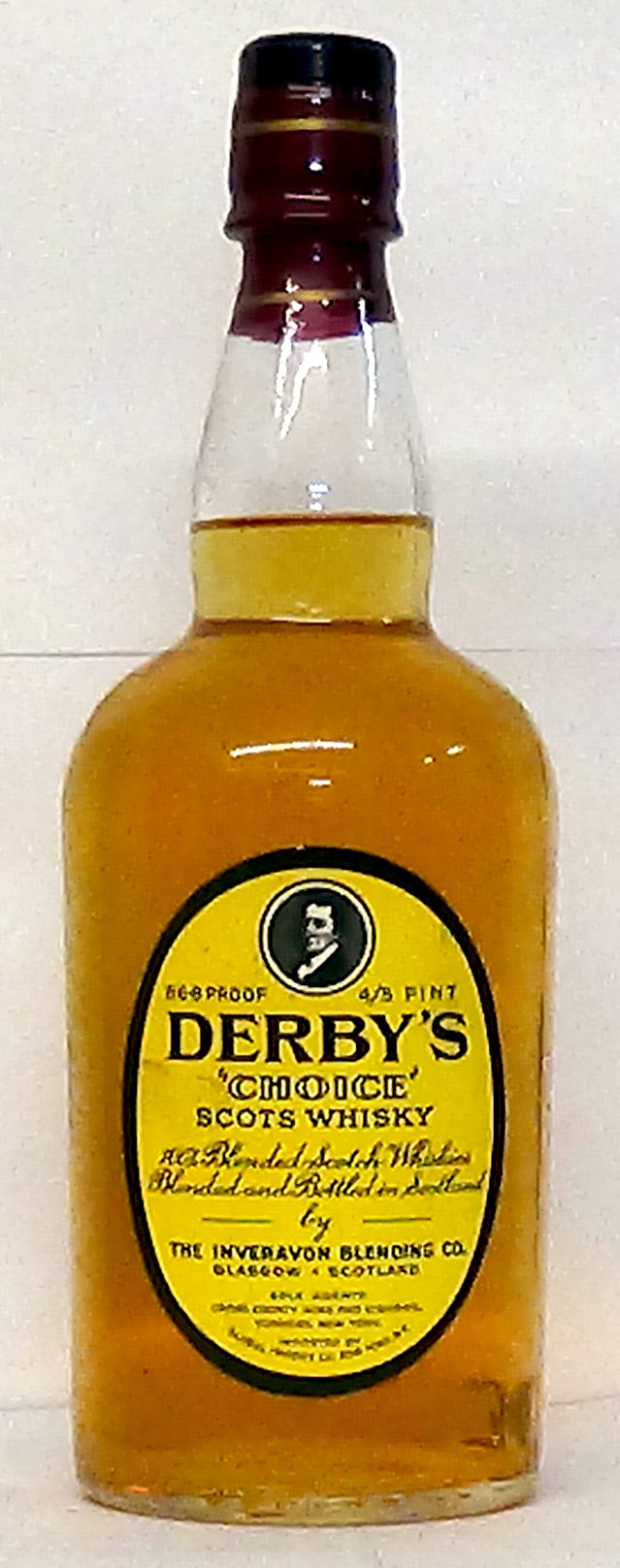 Derby’s Choice Scotch ⅘ Quart