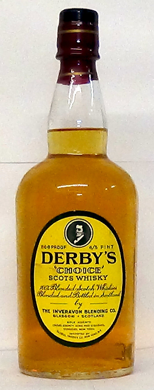 Derby’s Choice Scotch ⅘ Quart