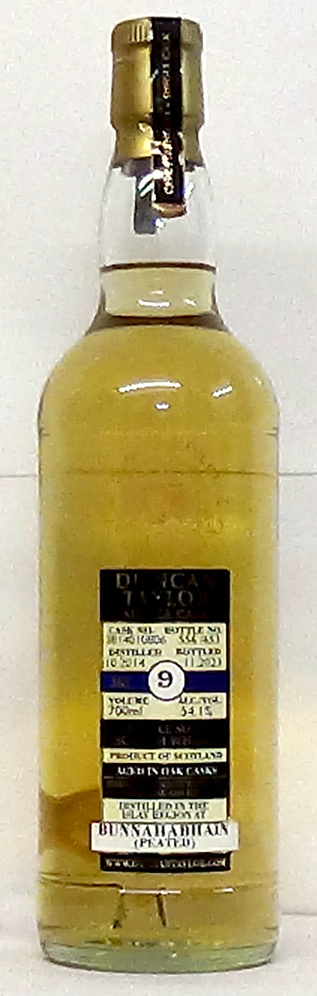 Duncan Taylor Bunnahabhain Peated Single Cask 9 Year Old Single Malt 