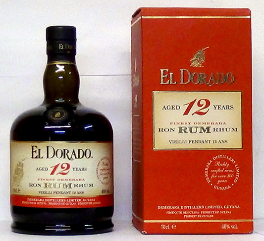 El Dorado 12 Year Old Rum – Guyana