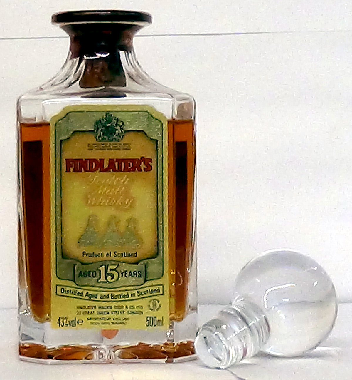 Findlater’s 15 Year Old Scotch Malt Whisky